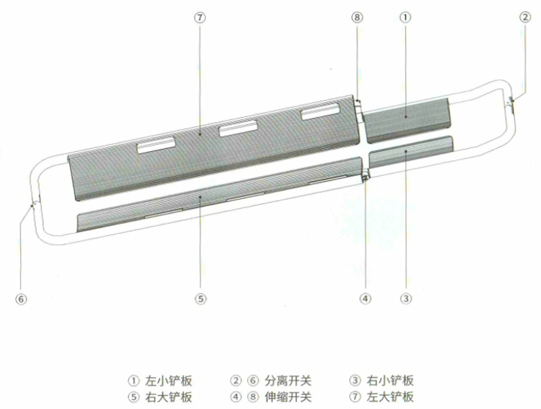 全碳纤维救护担架